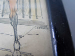 3 x Original Ink & Watercolour Comic Hunting Illustrations by Charles Edmund Brock (1870-1938) - Harrington Antiques