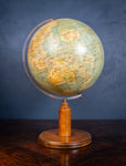 Art Deco Philips 12 Inch Terrestrial Globe, c.1930s - Harrington Antiques