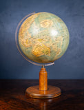 Art Deco Philips 12 Inch Terrestrial Globe, c.1930s - Harrington Antiques