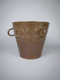 Arts & Crafts Copper Bucket With Loop Handles & Removable Base, c.1900. - Harrington Antiques