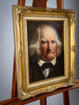 Circle of John Linnell (1792-1882) - Portrait Of A Gentleman. Oil On Canvas. - Harrington Antiques