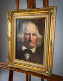 Circle of John Linnell (1792-1882) - Portrait Of A Gentleman. Oil On Canvas. - Harrington Antiques