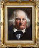Circle of John Linnell (1792-1882) - Portrait Of A Gentleman. Oil On Canvas. - Harrington Antiques