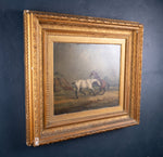 Circle of Samuel Alken (British, 1784-1825) - Horses In Pasture (Signed 'S. Alken, 1806') - Harrington Antiques