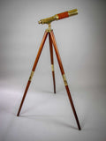 Dolland of London 'Day Or Night' Brass & Mahogany Telescope With Tripod, c.1850. - Harrington Antiques