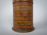 Early 19th Century Sycamore Four Tier Spice Tower. - Harrington Antiques