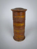 Early 19th Century Sycamore Four Tier Spice Tower. - Harrington Antiques