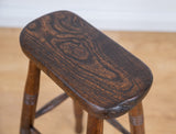 Early 20th Century Elm Country Stool - Harrington Antiques