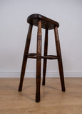 Early 20th Century Elm Country Stool - Harrington Antiques