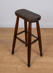 Early 20th Century Elm Country Stool - Harrington Antiques
