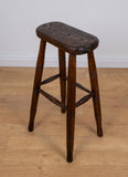 Early 20th Century Elm Country Stool - Harrington Antiques
