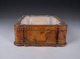 Early 20th Century Tooled Leather Table Top Display Box - Harrington Antiques