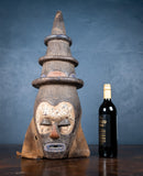 Early 20th Century Yaka Initiation Mask, D. R. Congo. - Harrington Antiques