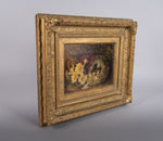 'Emblems Of Spring' by Laura Mias, 1881. Oil On Canvas. - Harrington Antiques