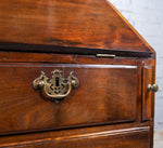 Fine George II Chippendale Period Bureau Bookcase With Bramah Lock. - Harrington Antiques