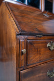 Fine George II Chippendale Period Bureau Bookcase With Bramah Lock. - Harrington Antiques