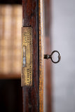 Fine George II Chippendale Period Bureau Bookcase With Bramah Lock. - Harrington Antiques