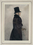 Fine Portrait Of A Victorian Gentleman - Watercolour & Pencil. Signed. - Harrington Antiques