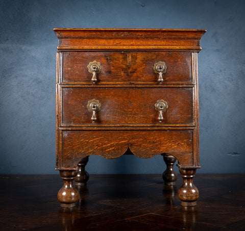 George I Oak Close Stool - Harrington Antiques