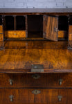 George I Walnut & Featherbanded Bureau, c.1720 - Harrington Antiques