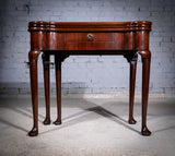 George II Mahogany Triple Top Games & Tea Table, c.1750. - Harrington Antiques