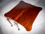 George II Mahogany Triple Top Games & Tea Table, c.1750. - Harrington Antiques