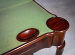 George II Mahogany Triple Top Games & Tea Table, c.1750. - Harrington Antiques