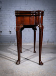 George II Mahogany Triple Top Games & Tea Table, c.1750. - Harrington Antiques