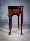 George II Mahogany Triple Top Games & Tea Table, c.1750. - Harrington Antiques
