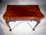 George II Mahogany Triple Top Games & Tea Table, c.1750. - Harrington Antiques