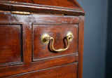 George III Mahogany Bookcase Bureau - Harrington Antiques