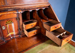 George III Mahogany Bookcase Bureau - Harrington Antiques