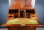 George III Mahogany Bookcase Bureau - Harrington Antiques