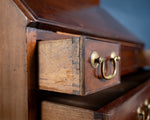 George III Mahogany Bookcase Bureau - Harrington Antiques