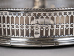 George III Sterling Silver Wine Coaster - Harrington Antiques