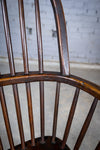 Georgian Bow Back Ash & Elm Windsor Chair With Maker's Stamp - Harrington Antiques