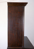 Georgian Oak Bookcase Cupboard, c.1800 - Harrington Antiques