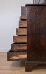 Georgian Oak Bookcase Cupboard, c.1800 - Harrington Antiques