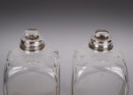 Georgian Sterling Silver Decanter & Glass Set by Joseph Angell I, 1827. - Harrington Antiques