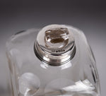 Georgian Sterling Silver Decanter & Glass Set by Joseph Angell I, 1827. - Harrington Antiques
