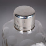 Georgian Sterling Silver Decanter & Glass Set by Joseph Angell I, 1827. - Harrington Antiques