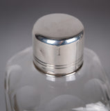 Georgian Sterling Silver Decanter & Glass Set by Joseph Angell I, 1827. - Harrington Antiques