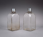 Georgian Sterling Silver Decanter & Glass Set by Joseph Angell I, 1827. - Harrington Antiques