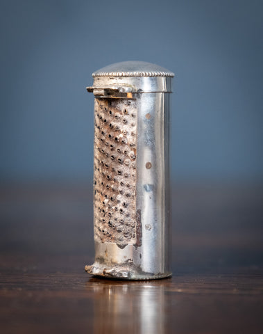 Georgian Sterling Silver Nutmeg Grater, c.1775 - Harrington Antiques