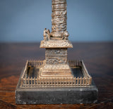 Grand Tour Bronze Model Of Colonne Vendome (Vendome Column), c.1860 - Harrington Antiques