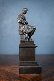 Grand Tour Bronze Of Giuliano de Medici After Michelangelo - Harrington Antiques