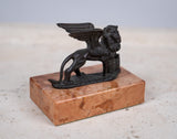 Grand Tour Bronze Of Winged Lion Of St Mark. - Harrington Antiques