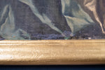 Large 18th Century Portrait Of A Young Lady In A Silk Dress - Harrington Antiques