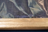 Large 18th Century Portrait Of A Young Lady In A Silk Dress - Harrington Antiques