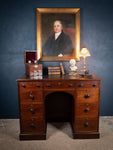 Large 19th Century Portrait Of A Gentleman - English School. Oil On Canvas. - Harrington Antiques